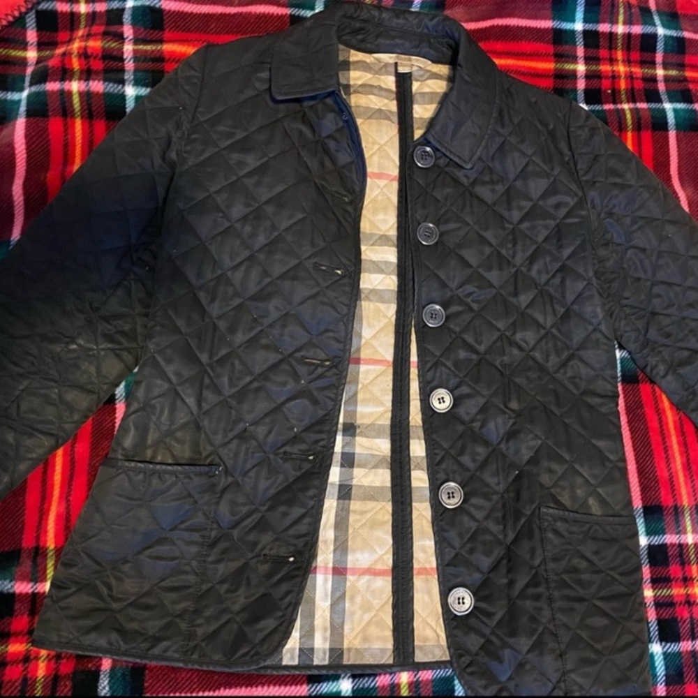Burberry quilted jacket